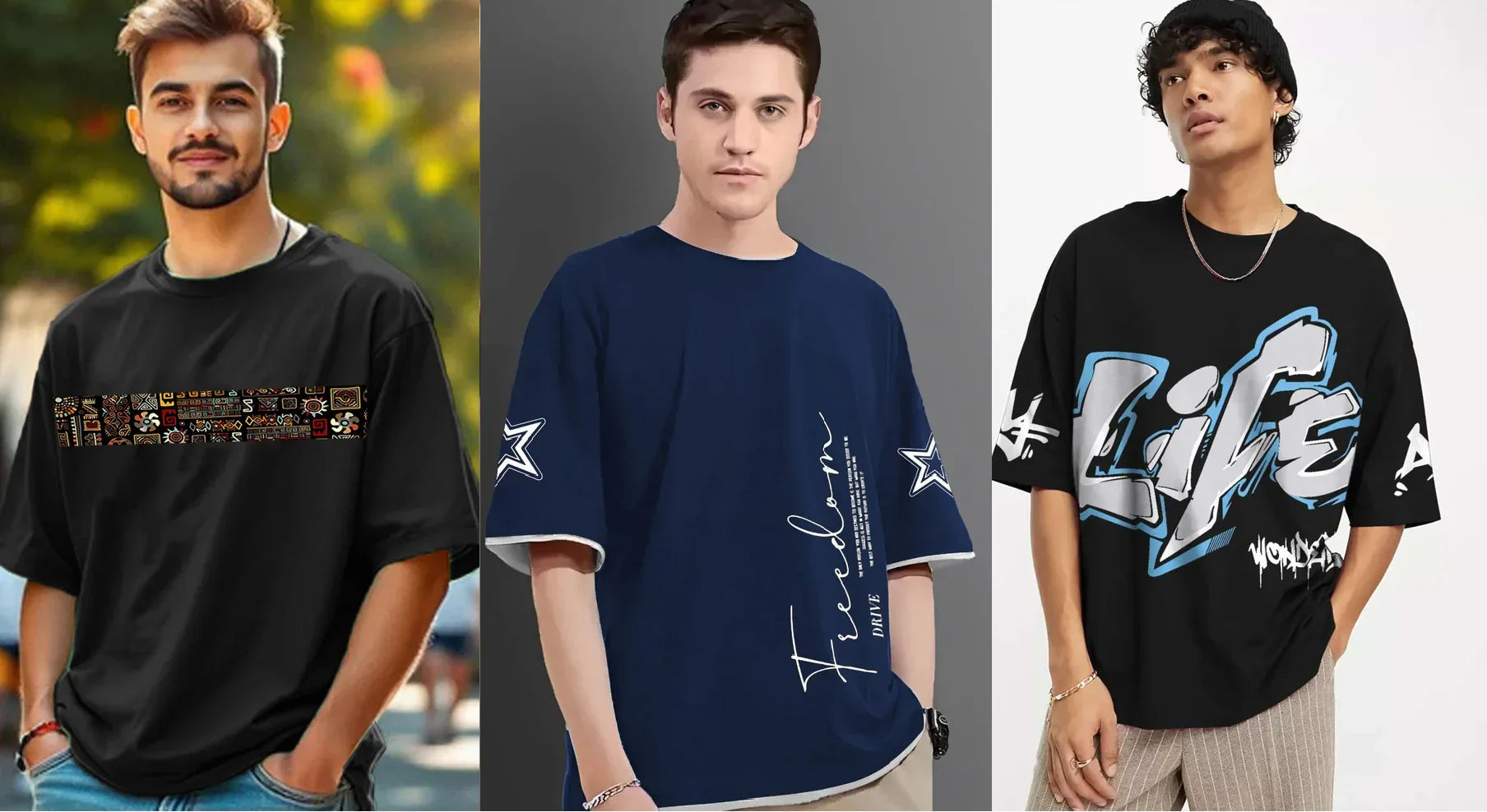 Streetwear Trends: How to Style 5Sleeve T-Shirts for Men