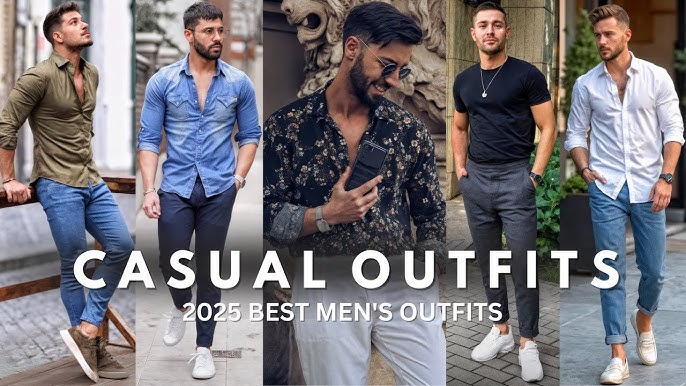 How to Elevate Men’s Casual Look In 2025?