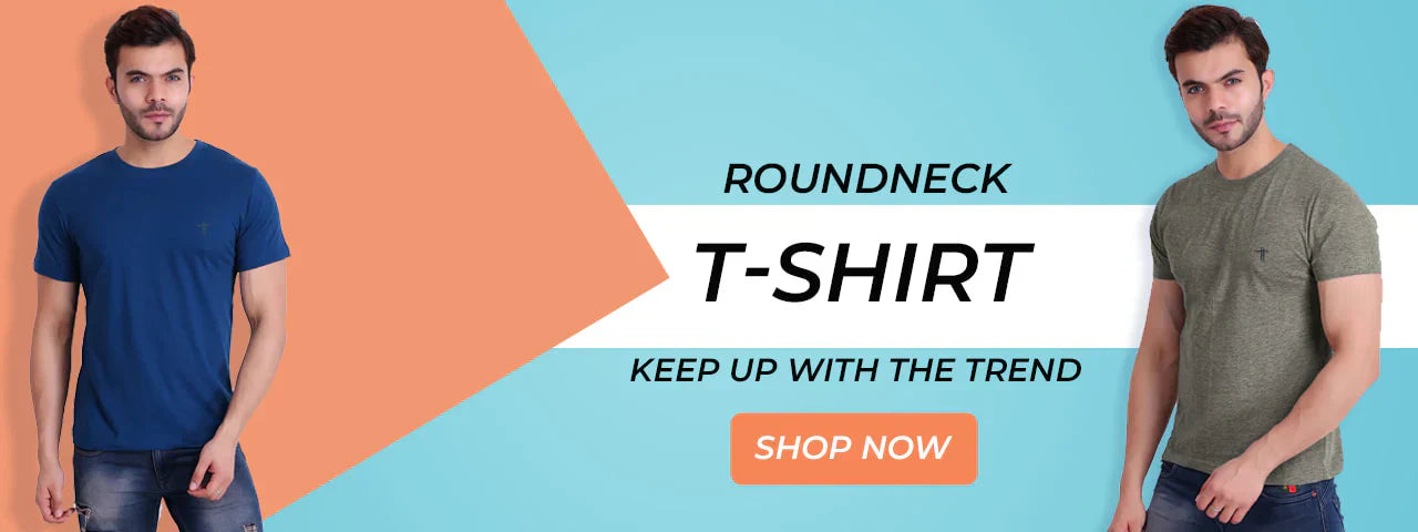 Embracing Style and Comfort: The Enduring Allure of Round Neck T-Shirts by Fastcolors