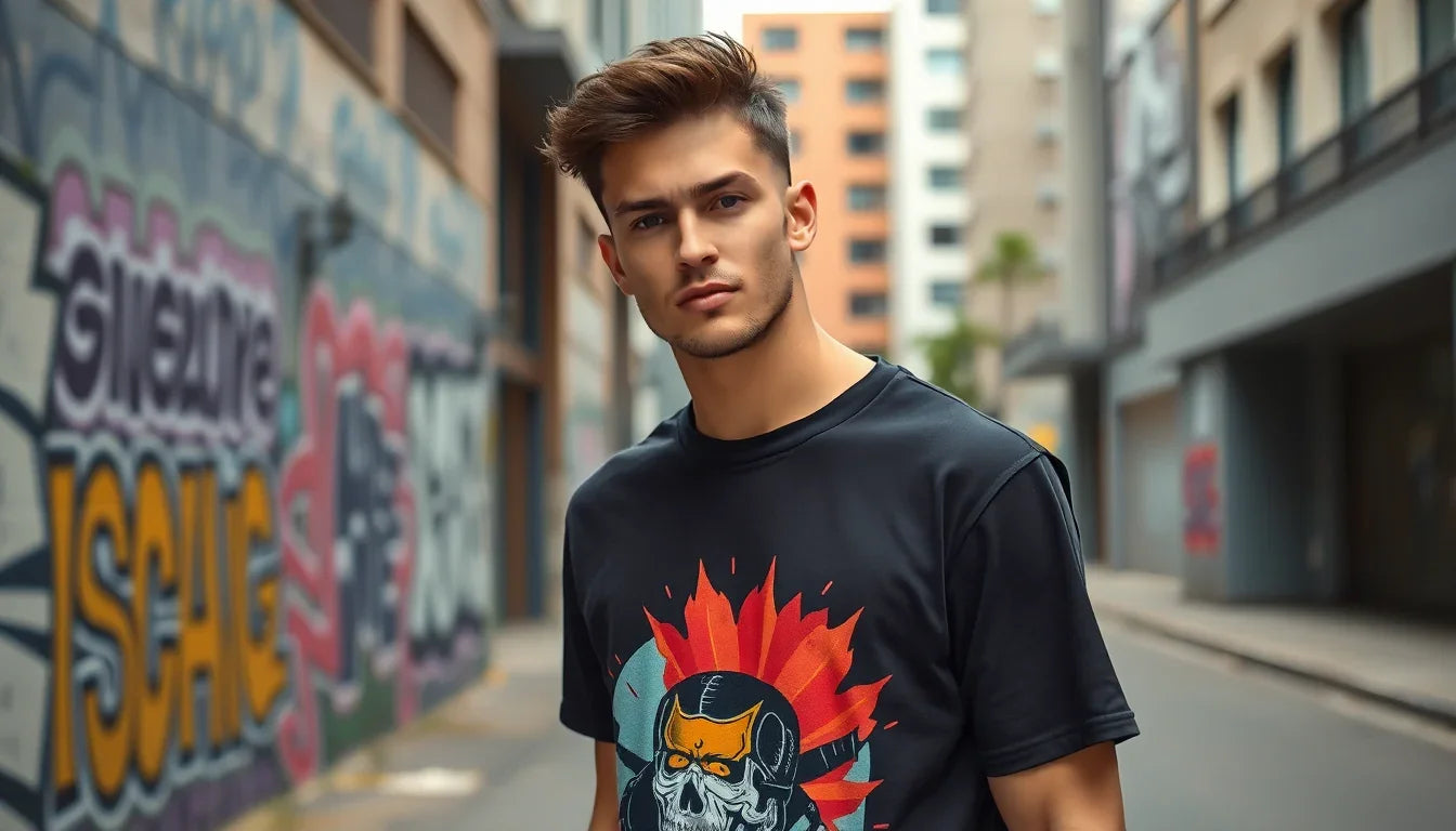 Why Print T-Shirts for Men are the Perfect Style Statement?