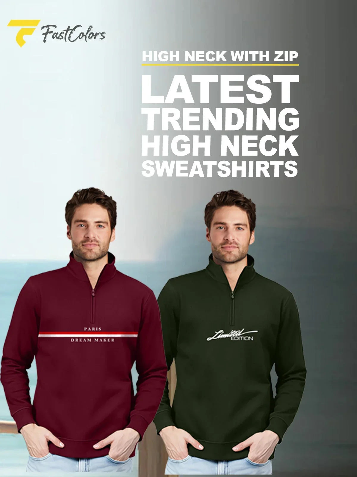 Why High Neck Sweatshirts Are Popular in 2025