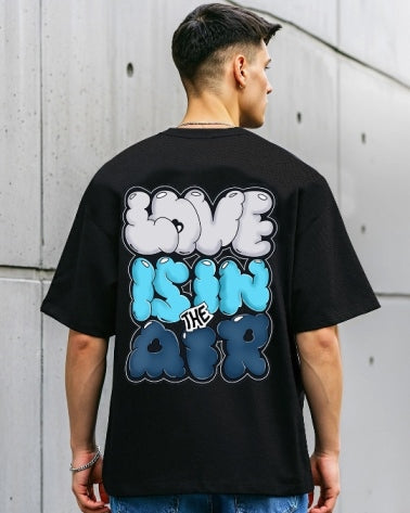Black Men's Crepe Regular Fit T-Shirt – a sleek Five Sleeve classic.-FRONT