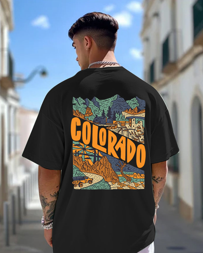 Fashion Wearing Shirt Over T Shirt Modern Black Five Sleeve T