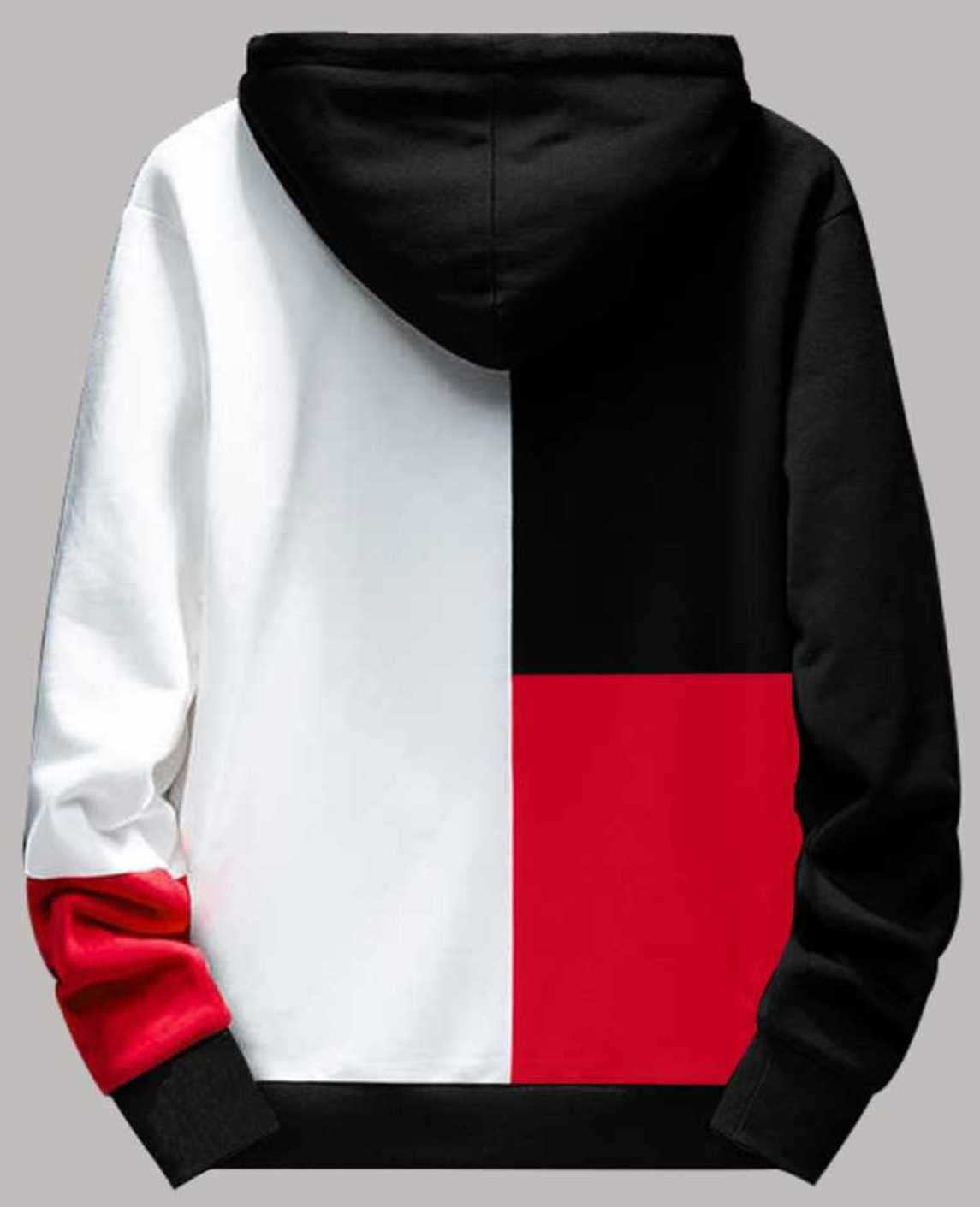 Color Blocked Hoodie T Shirts for Men