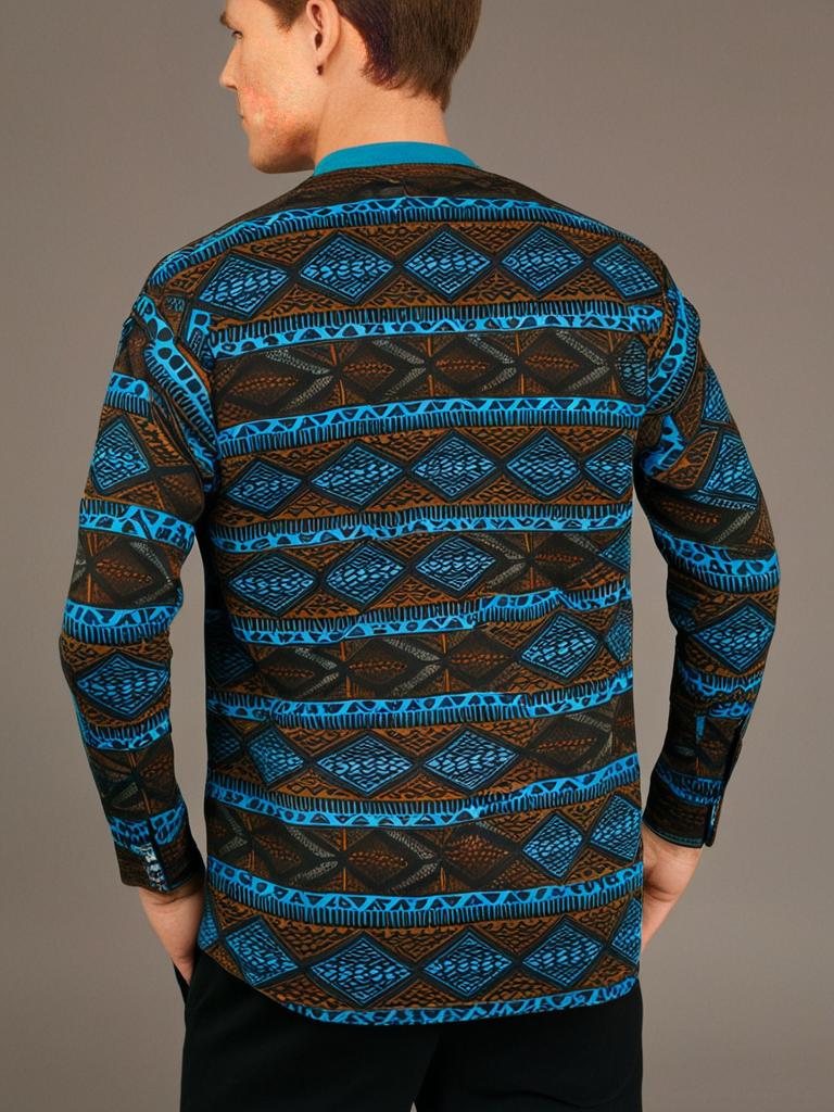 Adventure Awaits: Full Sleeve Printed Tee