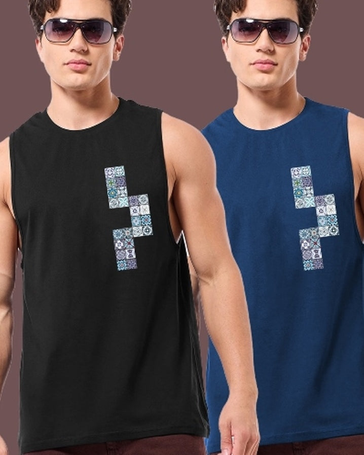 Printed-Men's-Vests-for-Casual-Fridays:-Office-to-Outing-front