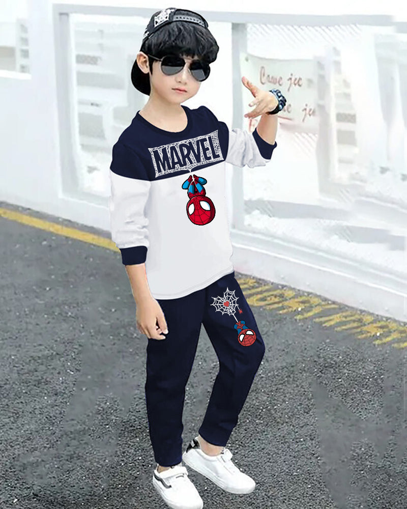 Boys’ Adventure-Themed T-Shirt and Utility Pants Combo-side