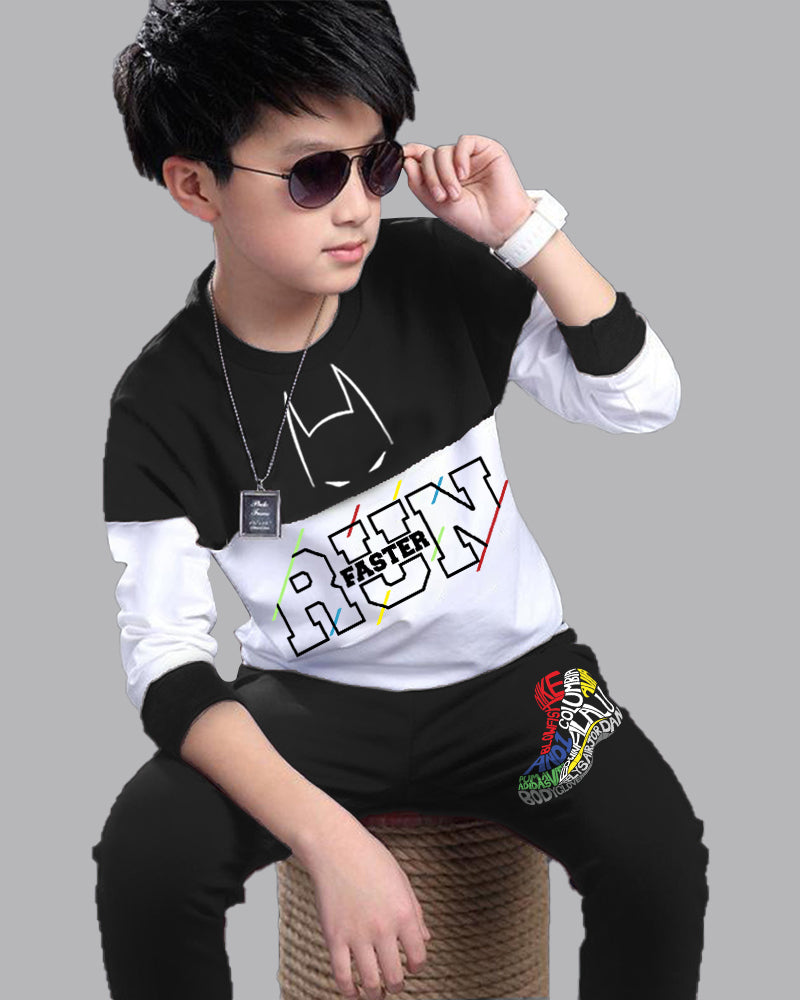 Boys’ Classic Button-Down Shirt and Chino Pants Set for Formal Events-front