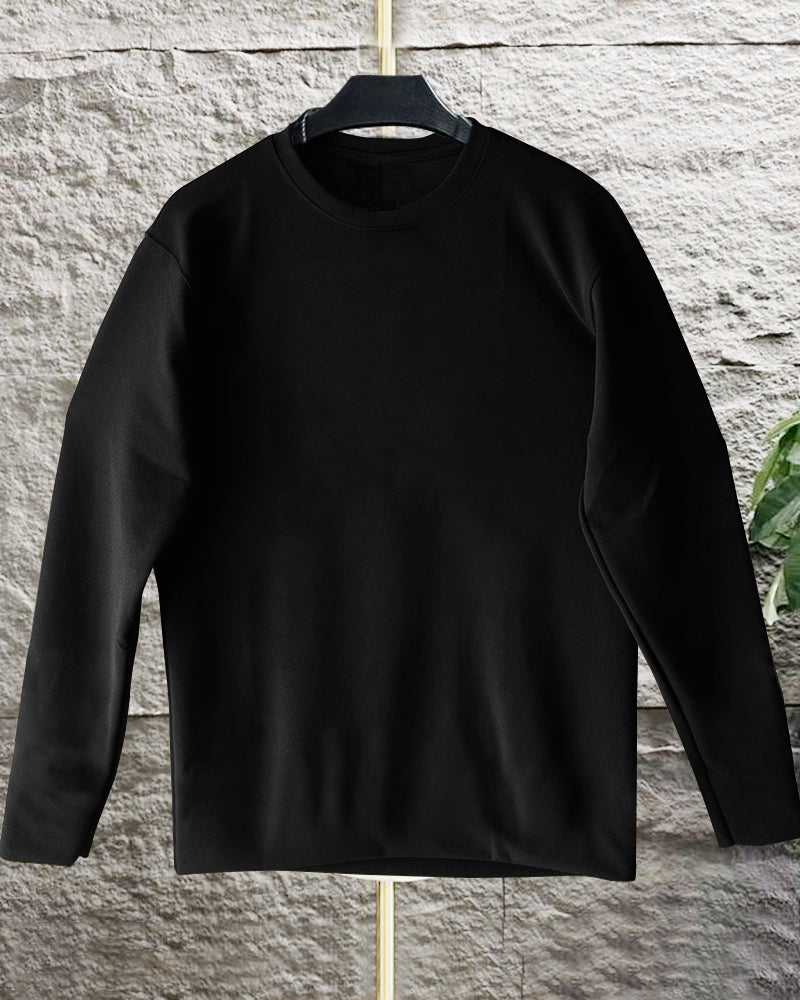 #Black white crepe plain