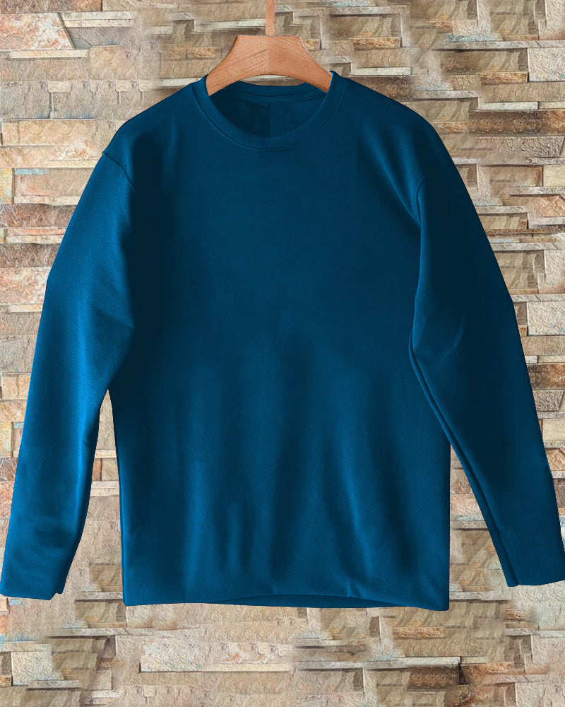 #Blue Crepe plain front