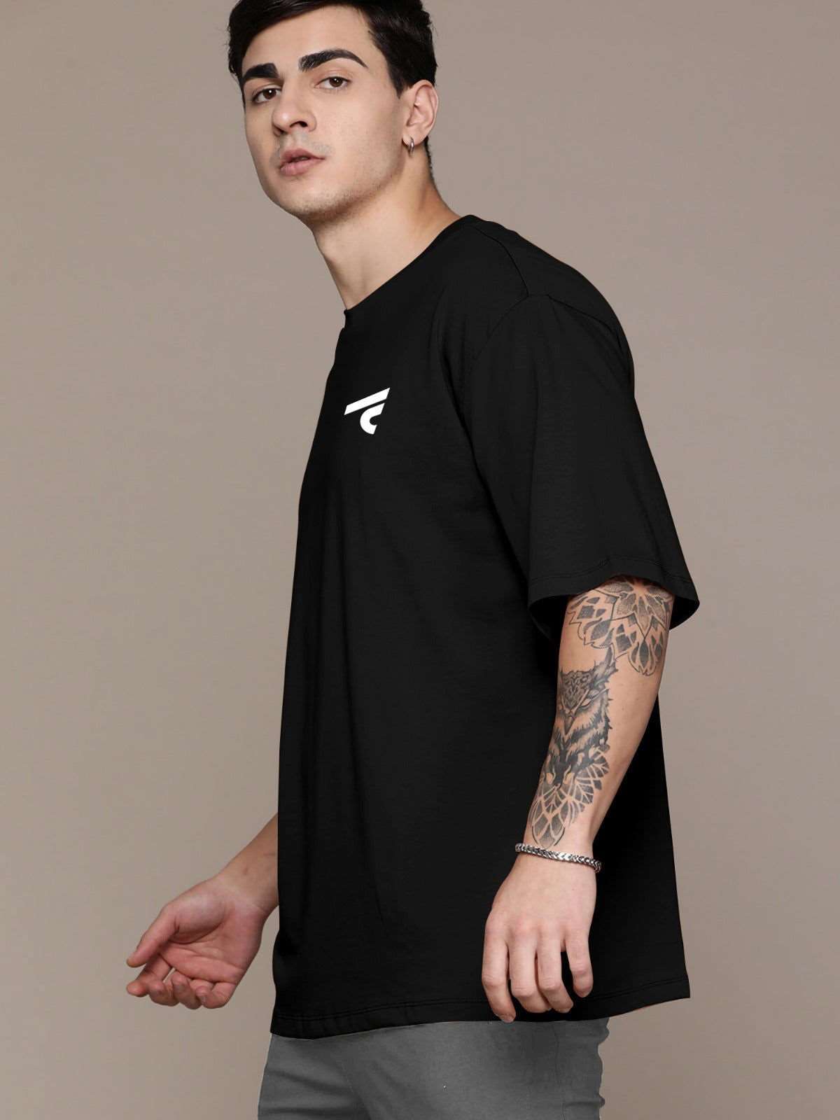 Bucks Back Printed oversize t-shirt for men - FastColors - Back Printed Oversize T-Shirts - FastColors - #tag1# - #tag2# - #tag3# -
