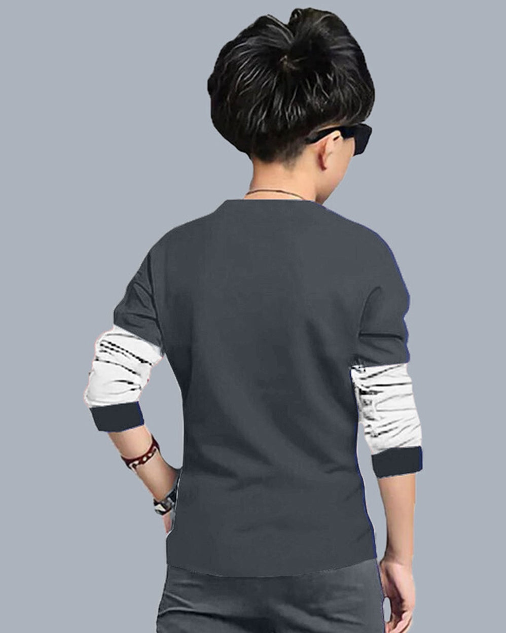 Fancy Cute Trendy Boys top bottom set for kids - FastColors - Fancy Cute Trendy Boys Top & Bottom Sets - FastColors #color_Grey - #tag1# - #tag2# - #tag3# -