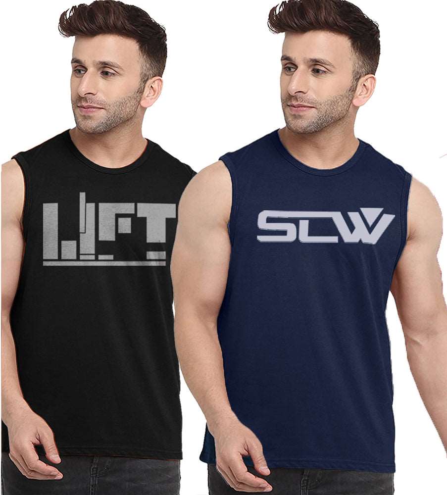 #color_Navy FastColors-Placement-Printed-Vests-Pack-of-2 - FastColors