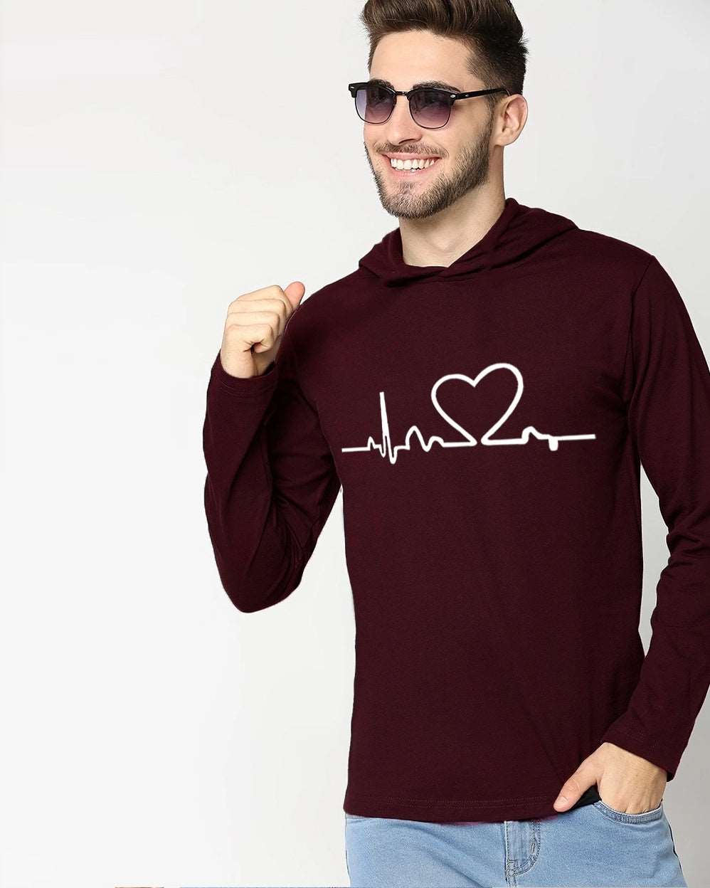 FastColors Graphic Print Men Hooded Neck Multicolor T-Shirt - FastColors