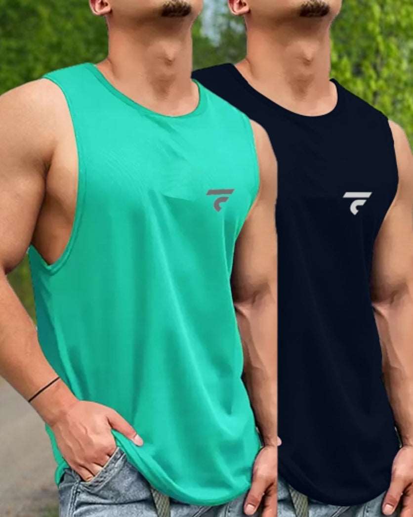 FastColors Logo Printed Pack of 2 Vest - FastColors