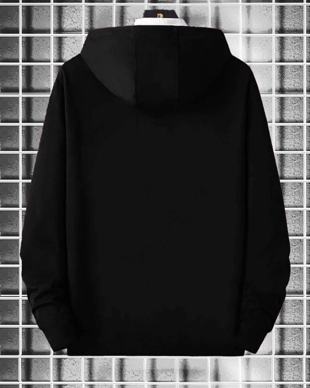 FastColors Printed Men Hooded Neck Black T-Shirt - FastColors