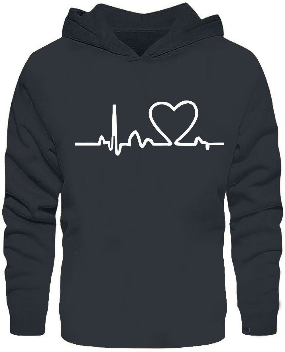 FastColors Printed Men Hooded Neck Grey T-Shirt - FastColors