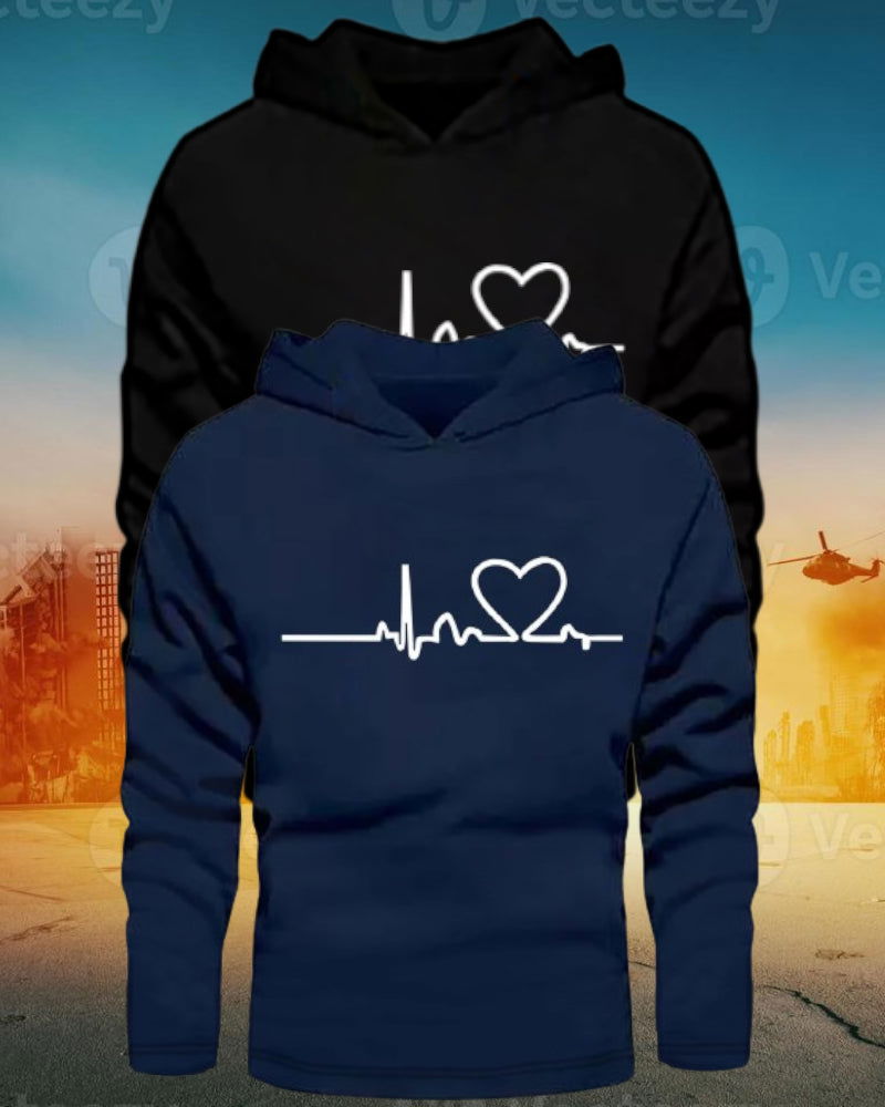 FastColors Printed Men Round Neck Black, Blue T-Shirt - FastColors