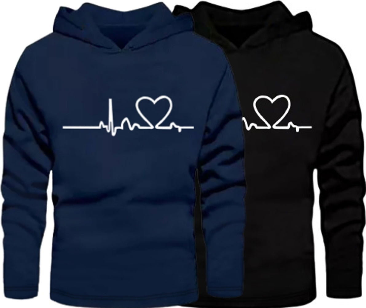 FastColors Printed Men Round Neck Black, Blue T-Shirt - FastColors