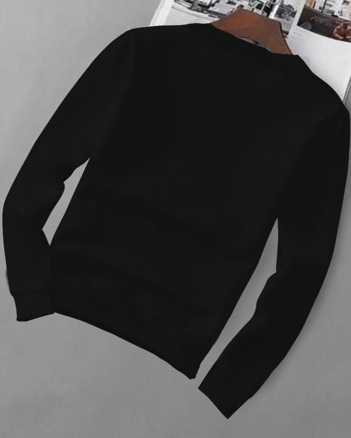 FastColors Printed Men V Neck Black T-Shirt - FastColors