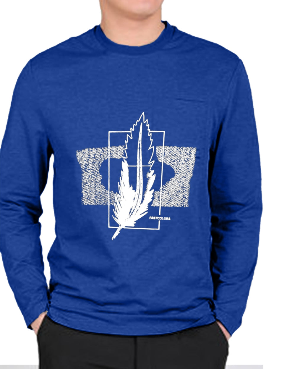 Abstract Appeal: Full Sleeve Printed Tees for the Modern Man