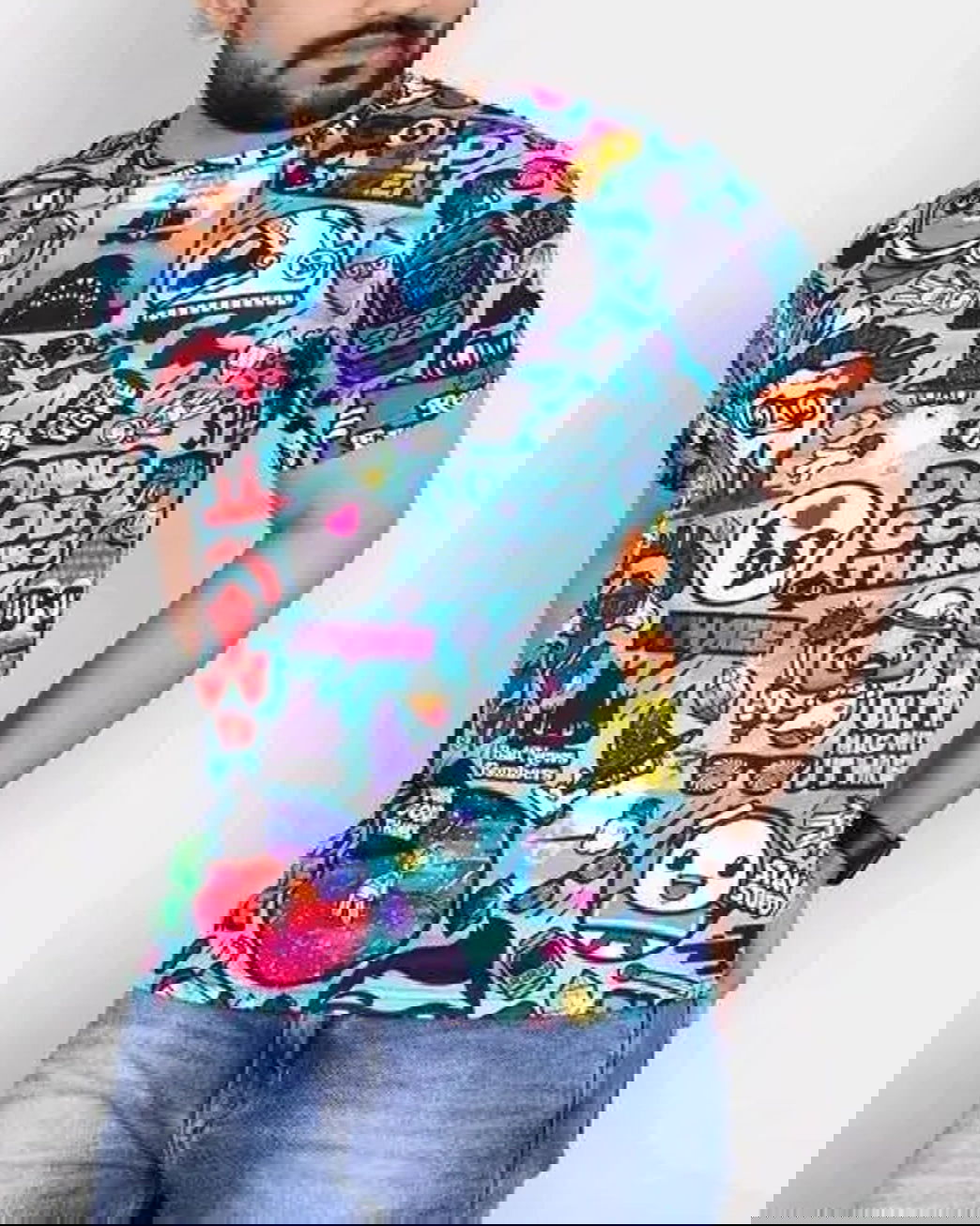 Lycra Half Sleeve Tshirt - FastColors