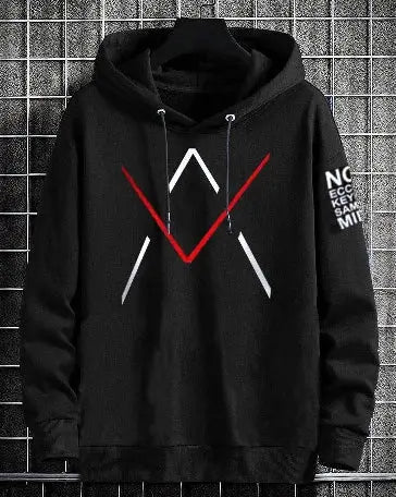 Men's sweatshirts hoodies for men/Multicolor - FastColors - Men's Navy Blue Hoodie Sweatshirt - FastColors #color_Black - #tag1# - #tag2# - #tag3# -