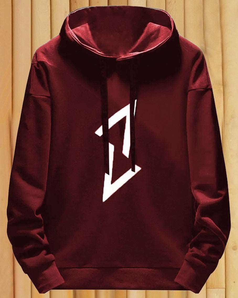 #color_maroon Mens Hooded Winter SweatShirts - FastColors