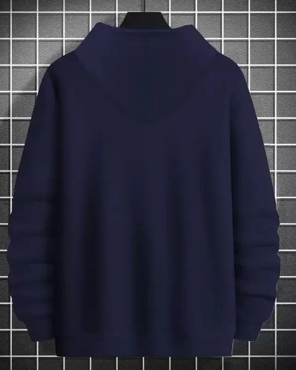 Mens Hooded Winter SweatShirts - FastColors #color_Navy