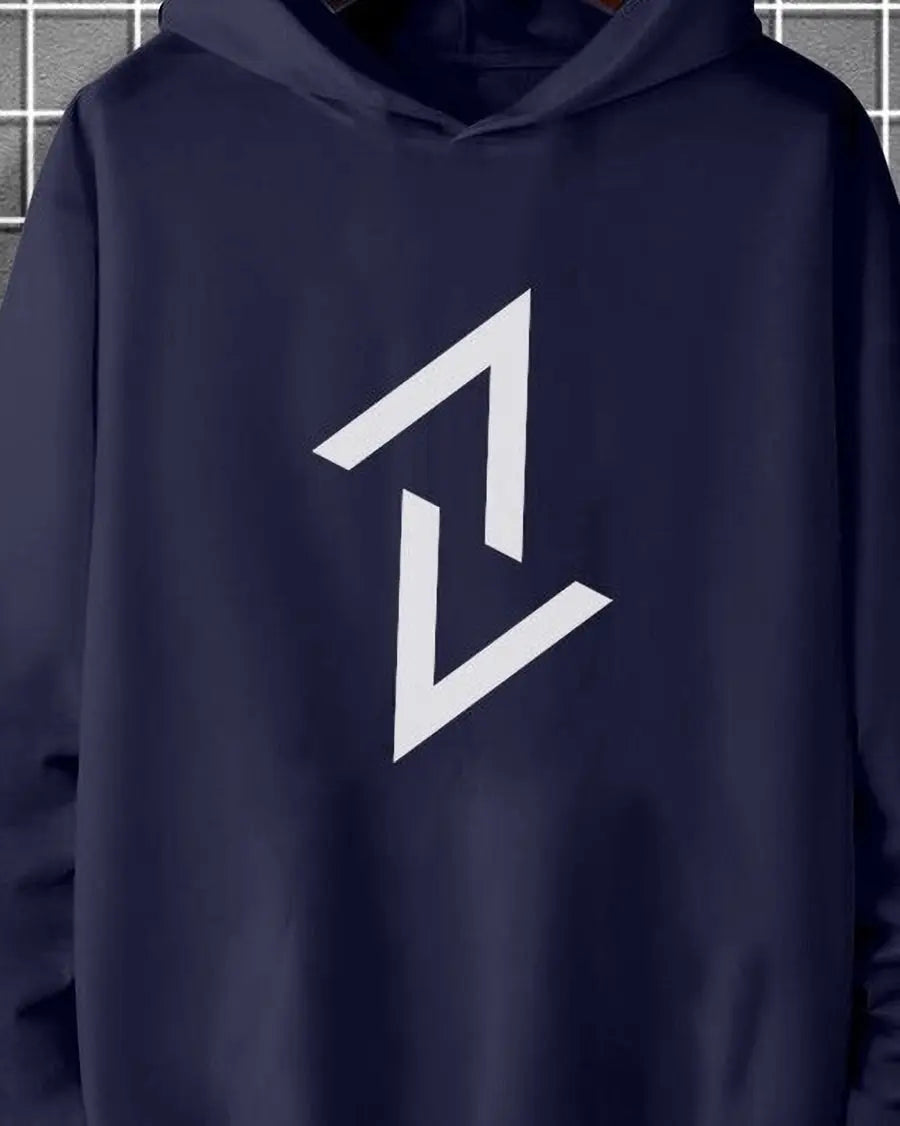 Mens Hooded Winter SweatShirts - FastColors #color_Navy