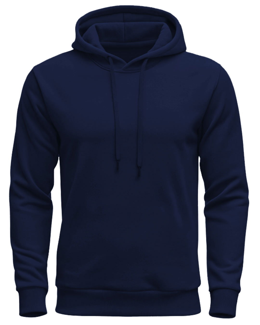 Printed Hooded Neck Sweatshirt/Navy - FastColors - Printed Hooded Neck Sweatshirts-Navy - #tag1# - #tag2# - #tag3# -