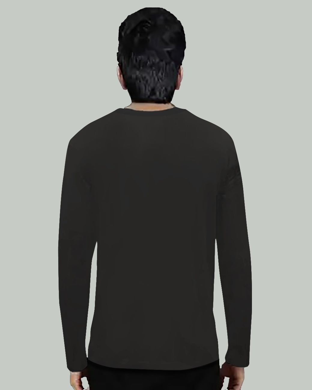 Simple Things full sleeve t-shirt for men - FastColors - Simple Things Full Sleeve Men T-Shirt - FastColors #color_Gray - #tag1# - #tag2# - #tag3# -