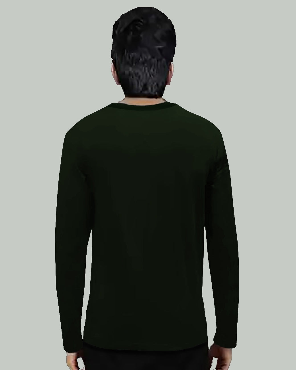 Simple Things full sleeve t-shirt for men - FastColors - Simple Things Full Sleeve Men T-Shirt - FastColors #color_Green - #tag1# - #tag2# - #tag3# -