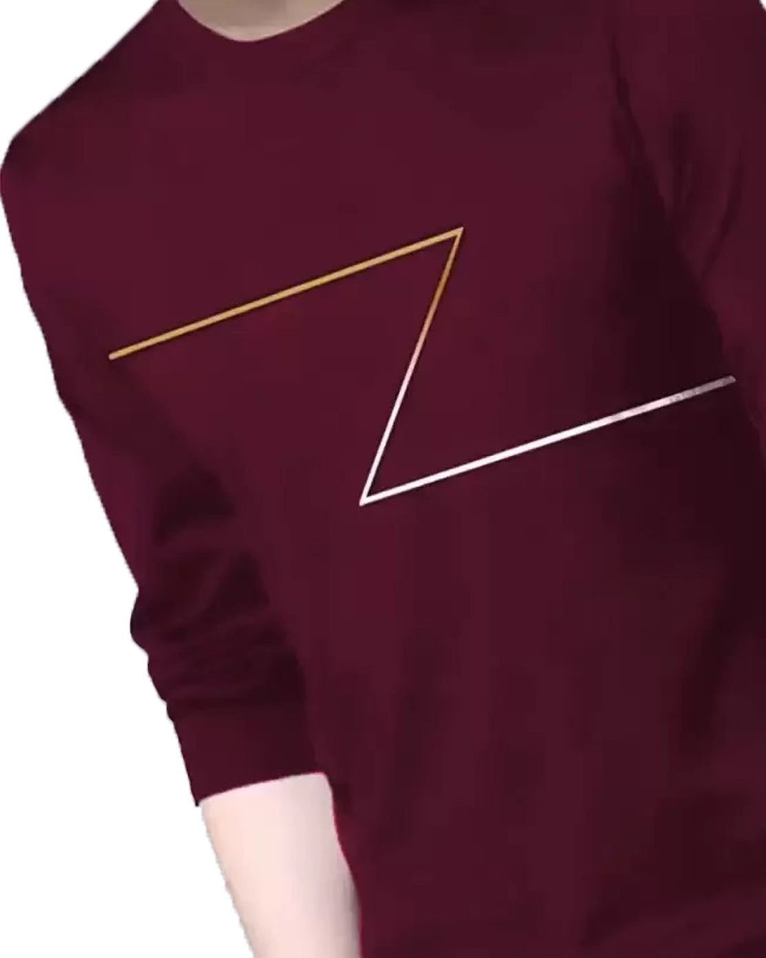Z Printed full sleeve t-shirt for men - FastColors - Z Printed Full Sleeve T Shirts - FastColors #color_maroon - #tag1# - #tag2# - #tag3# -