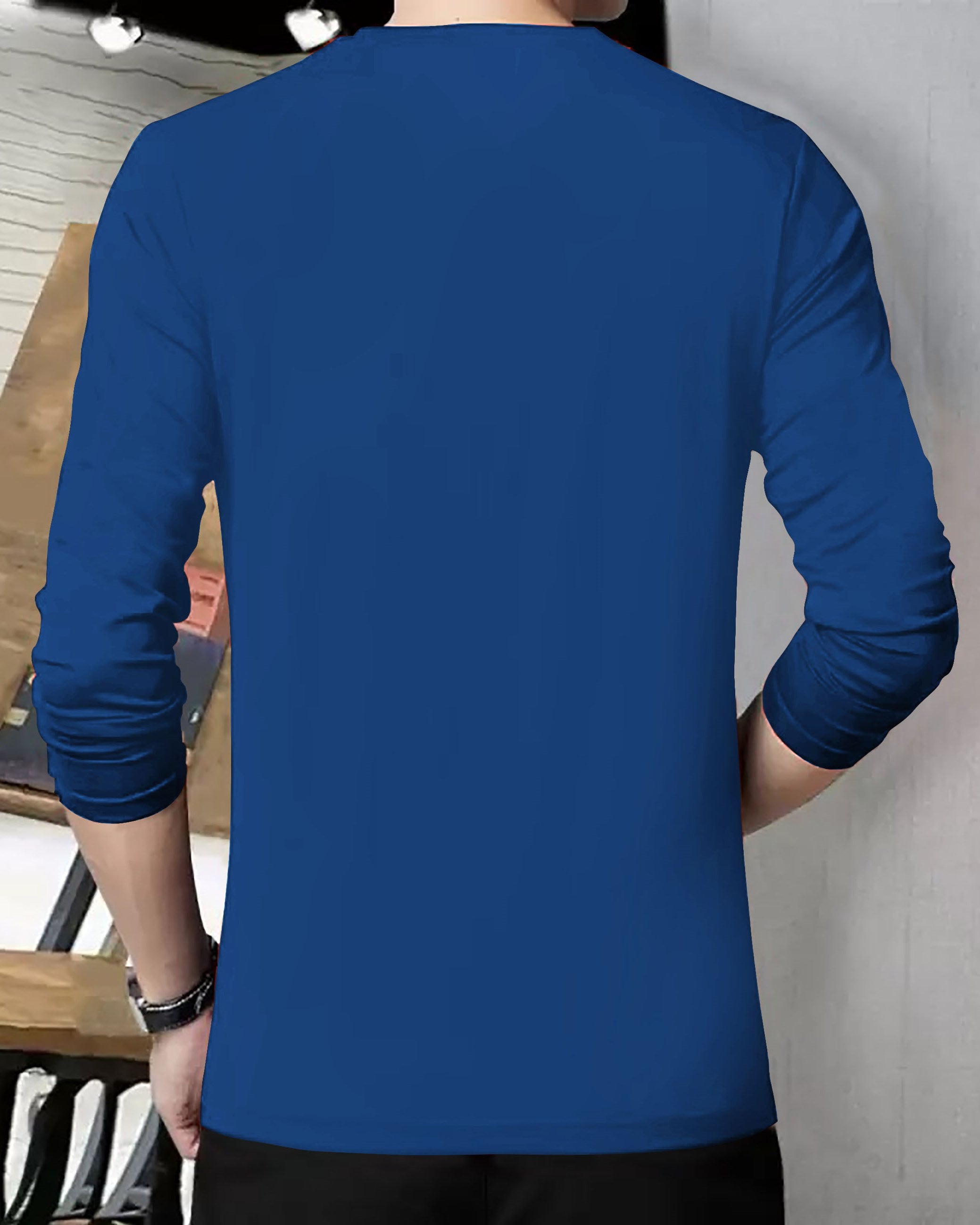 Abstract Appeal: Full Sleeve Printed Tees for the Modern Man