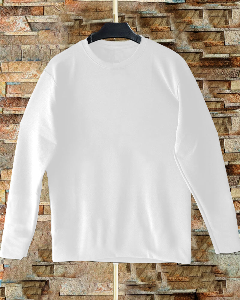 #White white crepe plain