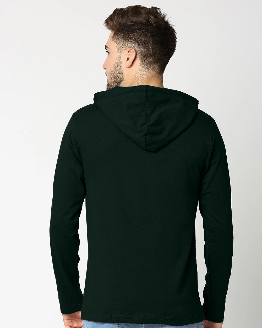 reen Full Sleeve Printed Hoodie T-Shirts for All Seasons