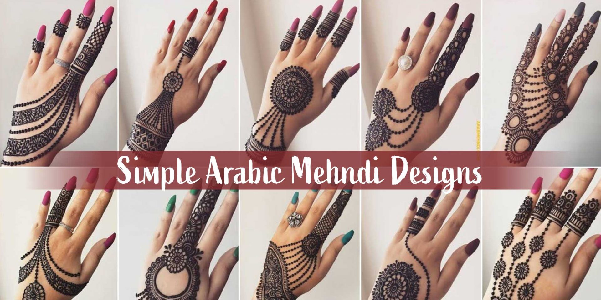 Arabic Mehndi Design