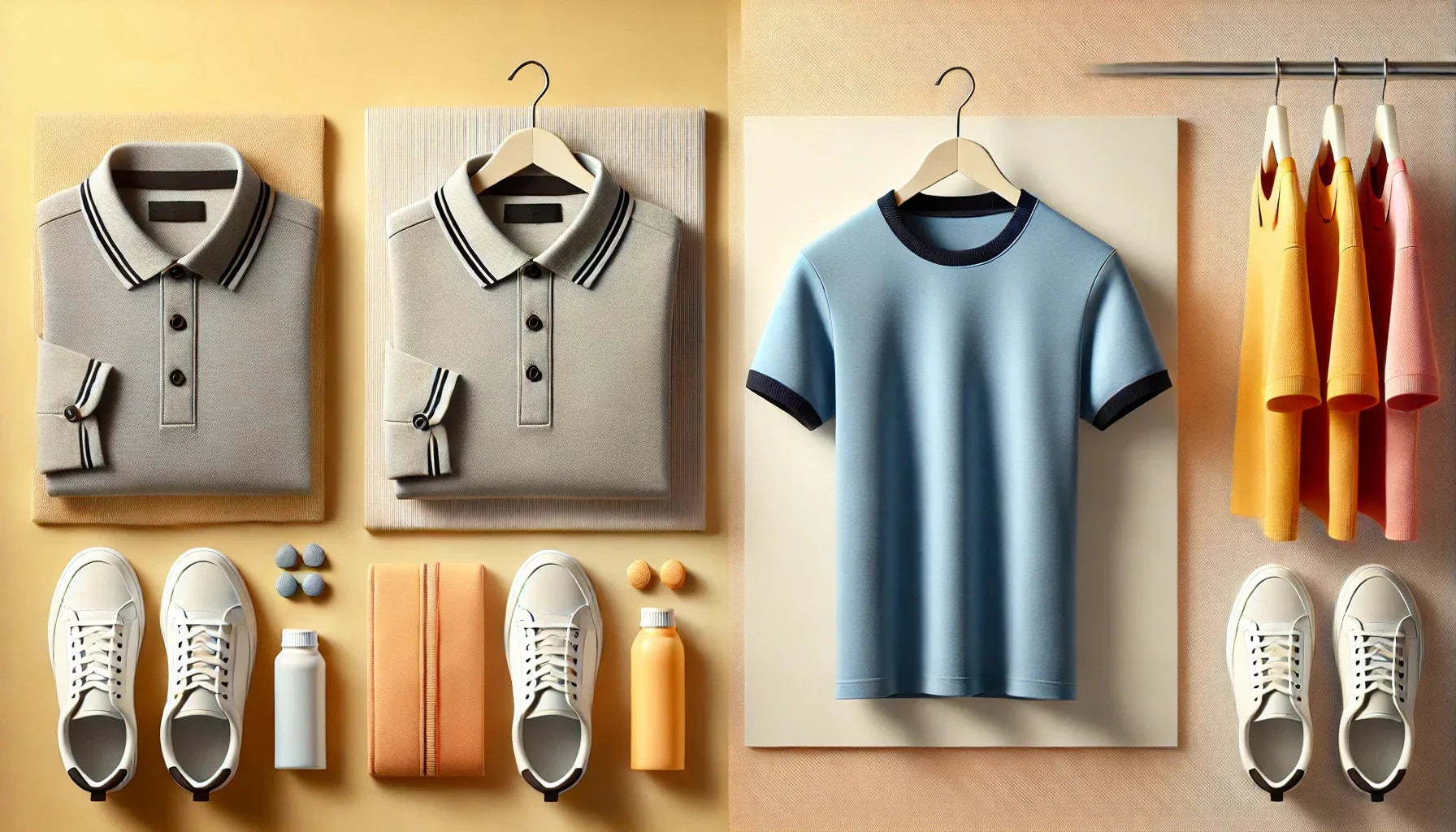 Polo T-Shirts vs. Casual T-shirt: What Makes Men Stand Out?