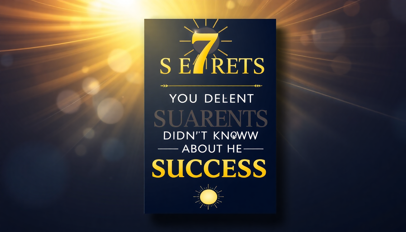 7 Secrets You Didn't Know About Success