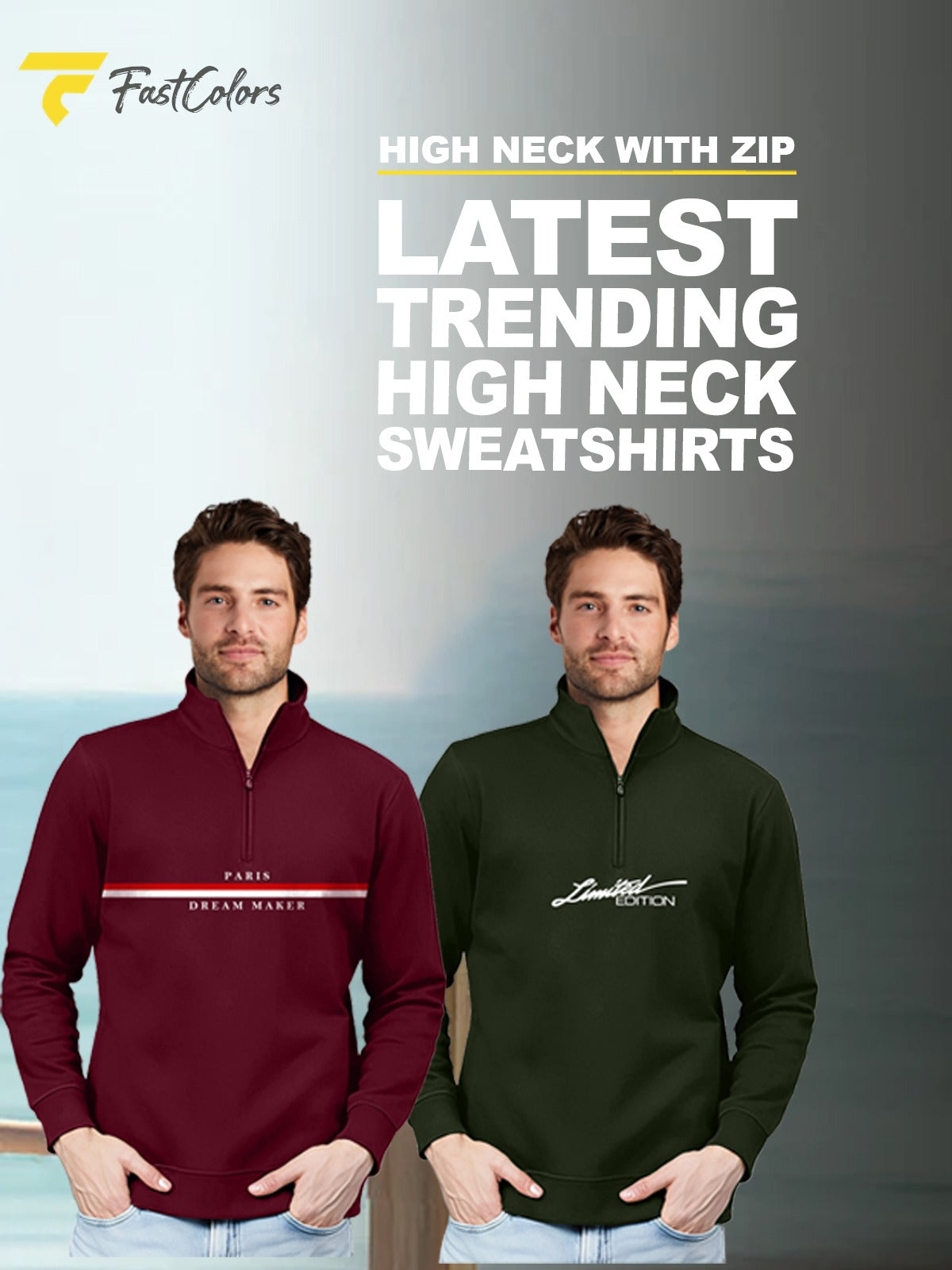 Why High Neck Sweatshirts Are Popular in 2025