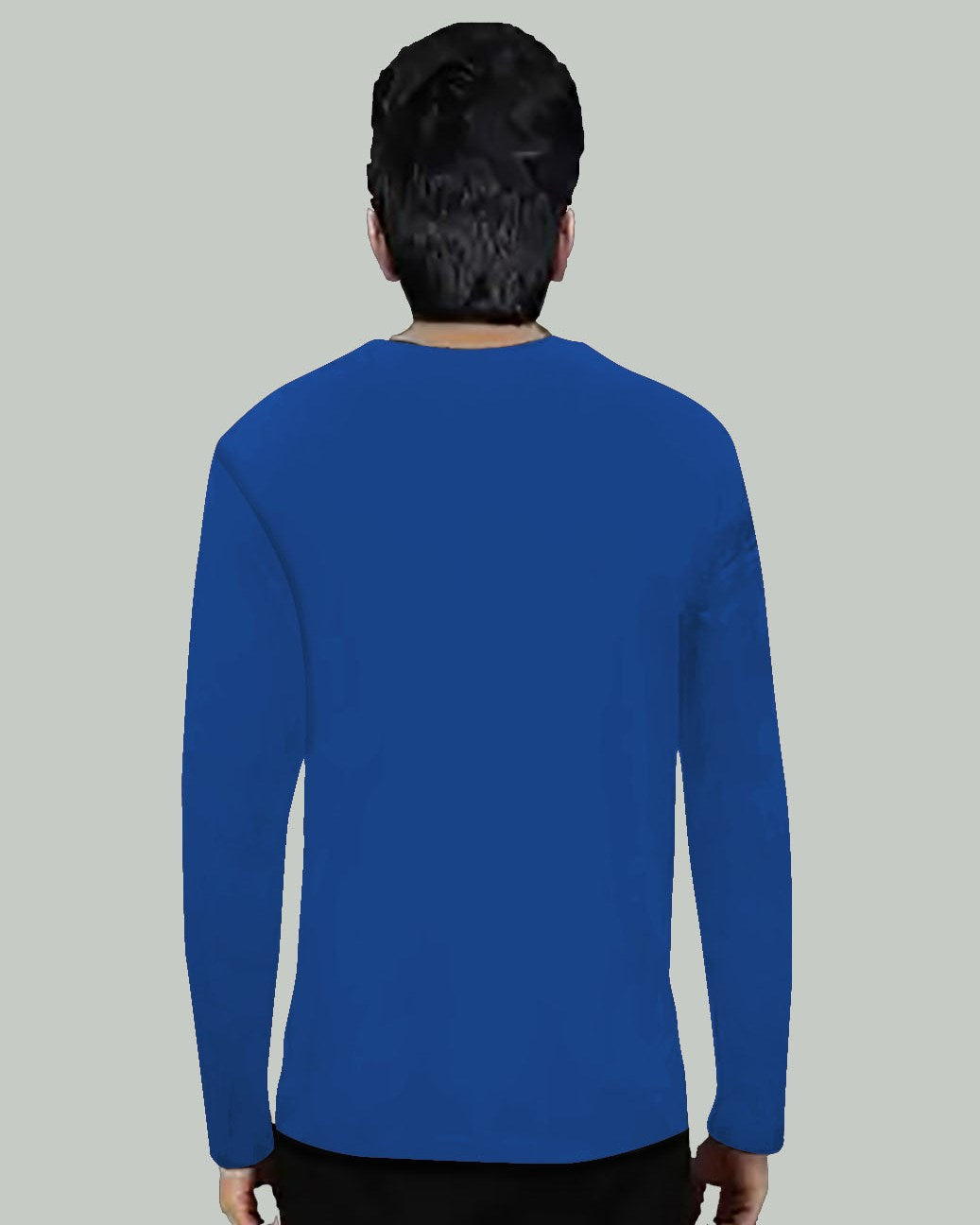 Simple Things Full Sleeve Men T-Shirt - FastColors #color_Blue