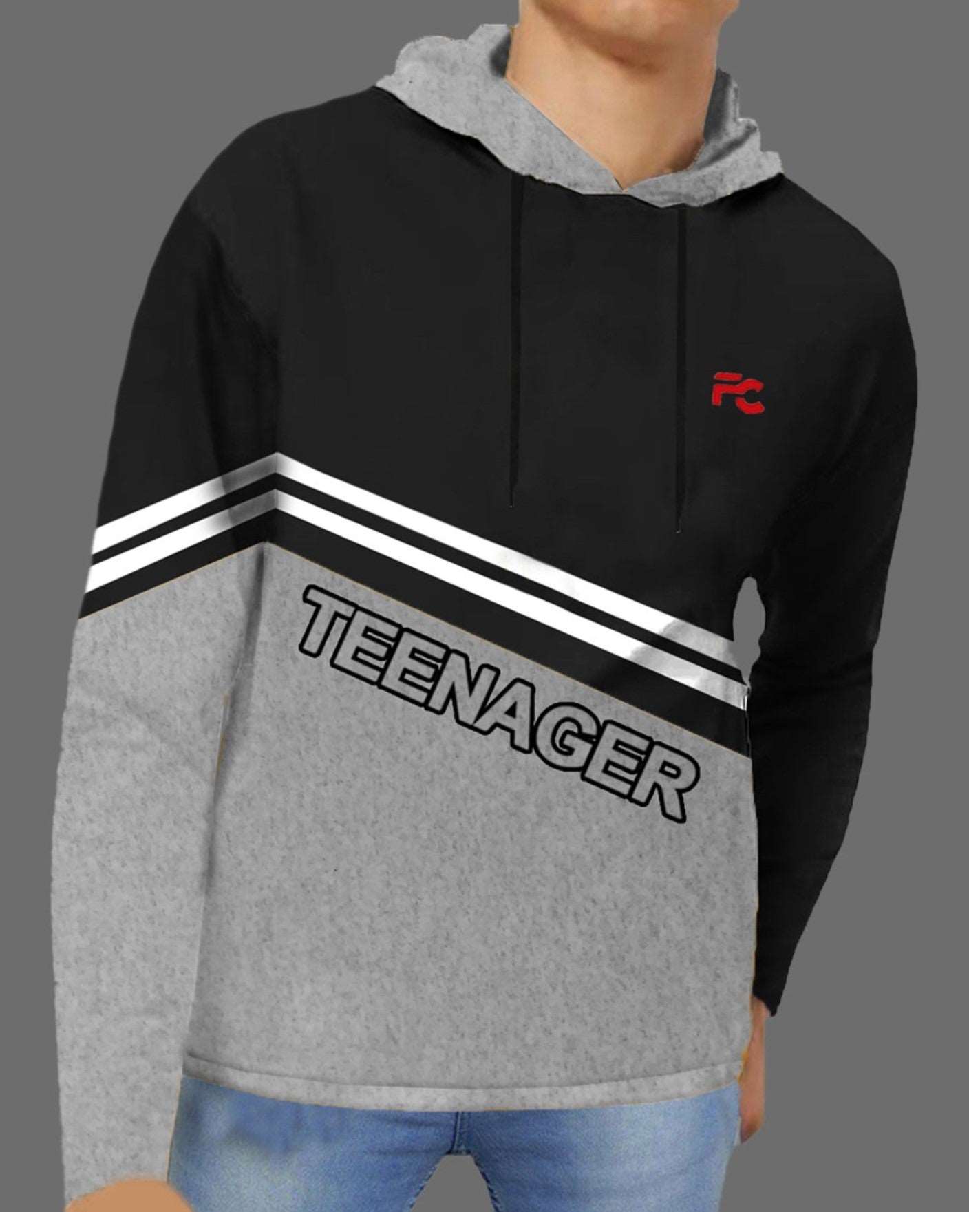 TEENAGER Hoodie T Shirt - FastColors