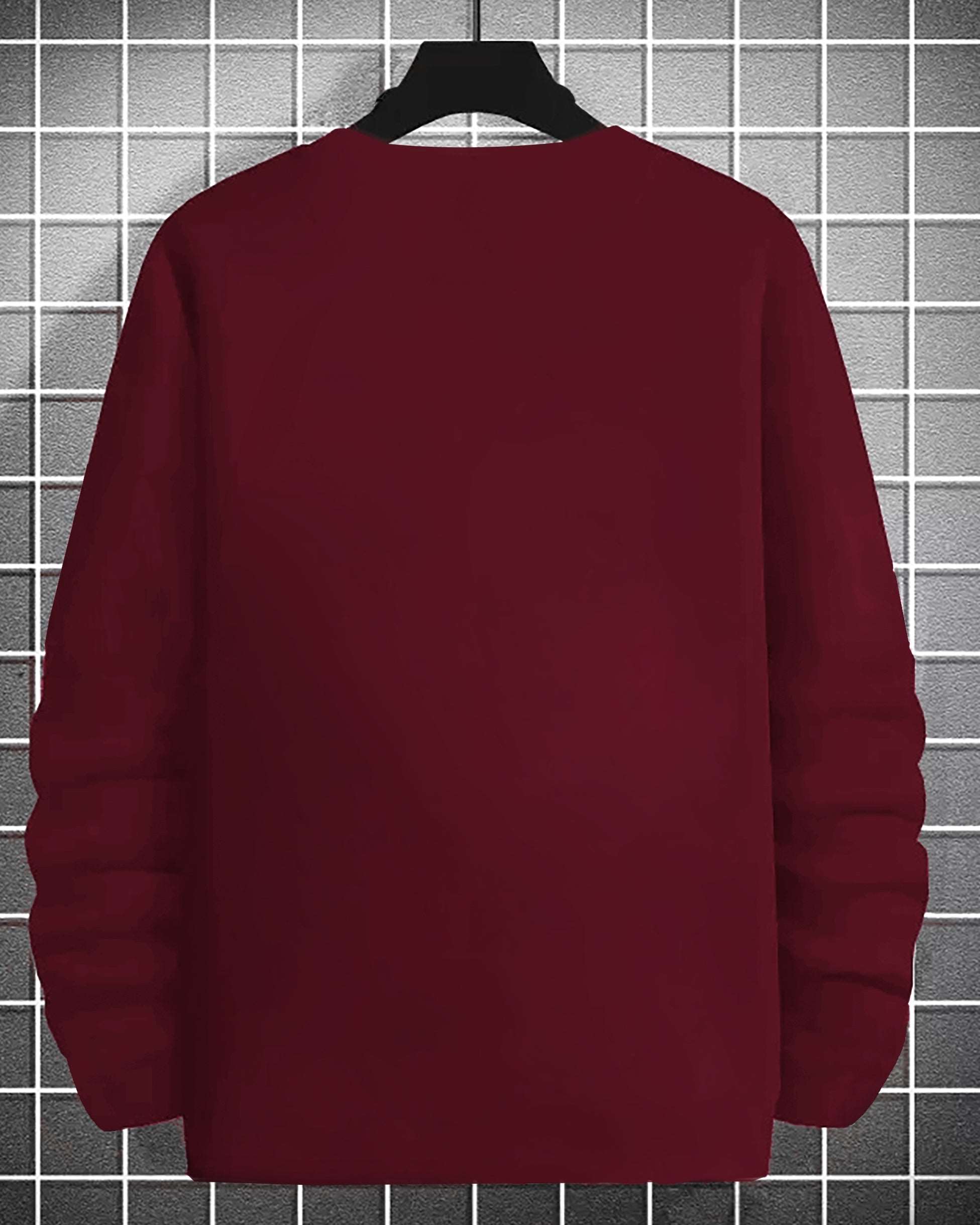 RBCPN Men's full Sleeve T-Shirt - FastColors #color_maroon