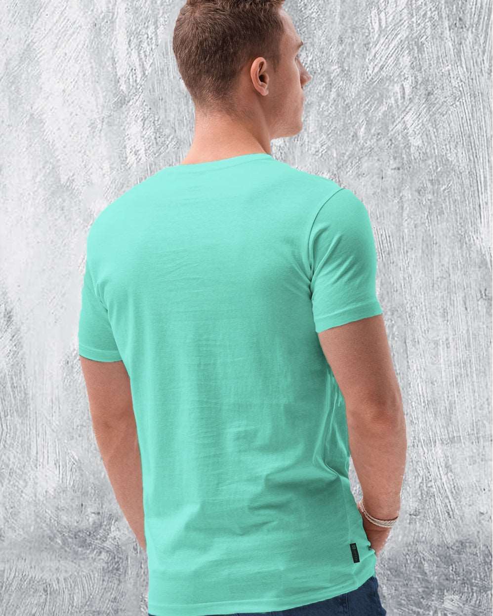 Pure Cotton Printed High-Quality Half Sleeve Men's T-Shirt - FastColors