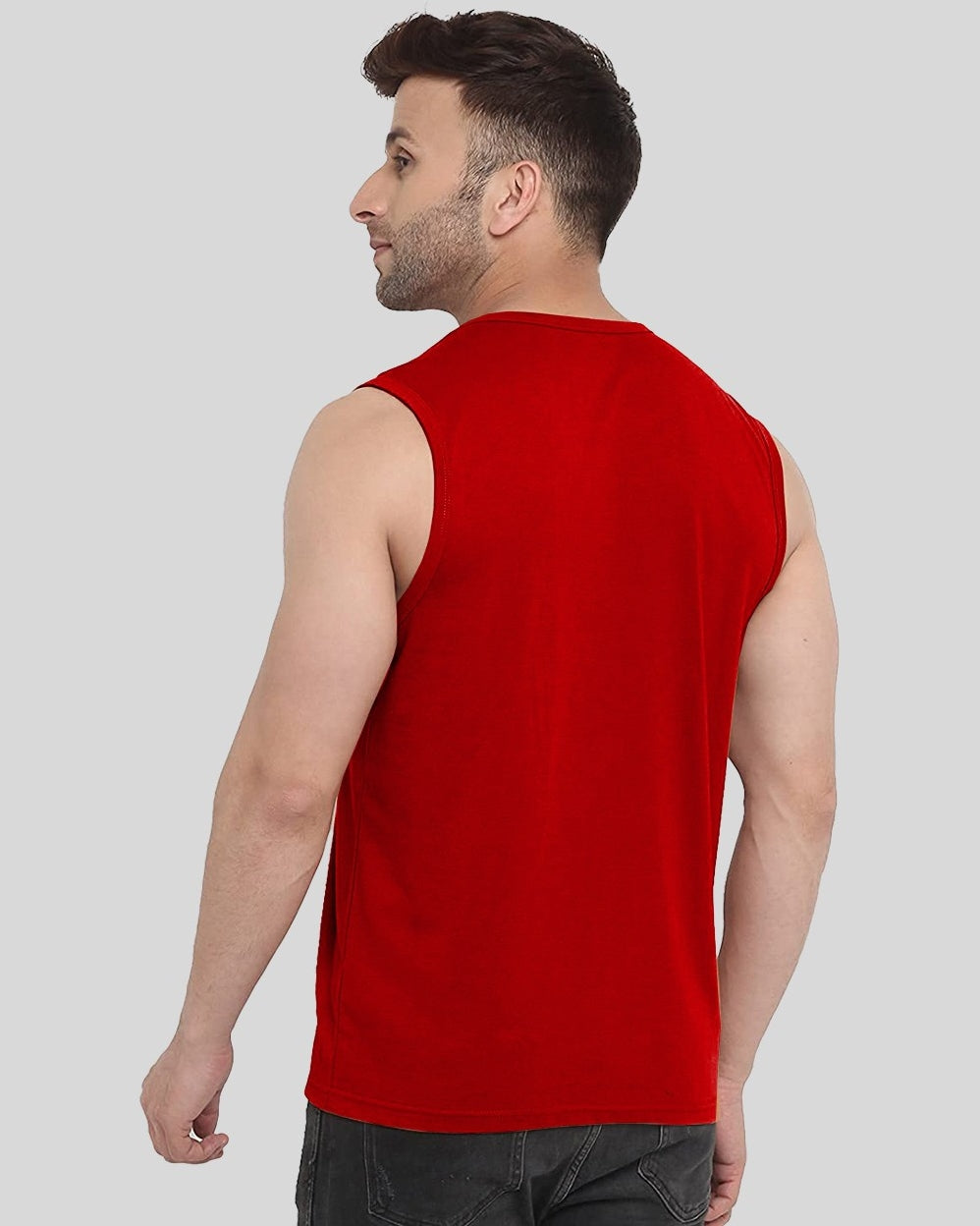 California Santa Maria Printed Men's Vests for Every Occasion | 2025 Red Trends-BACK