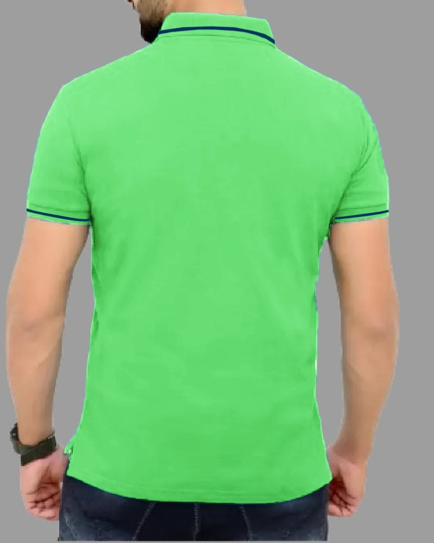 Light Green Polo T Shirt - FastColors