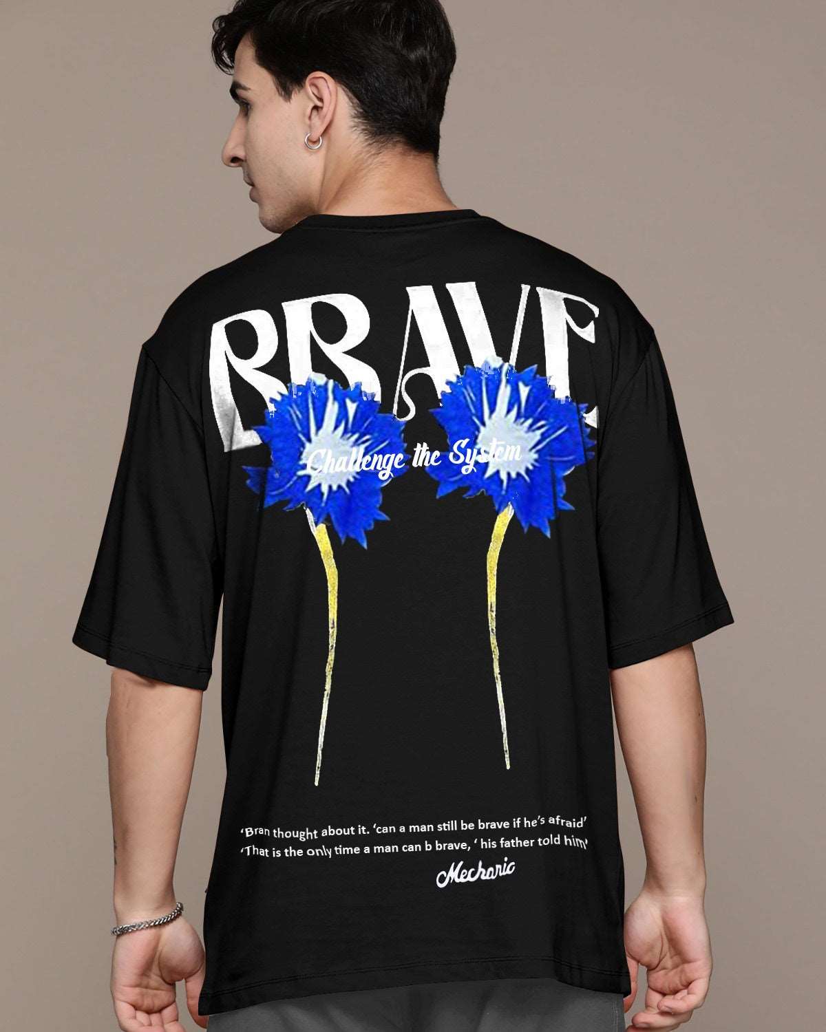 Back Printed Oversize T-Shirts - FastColors