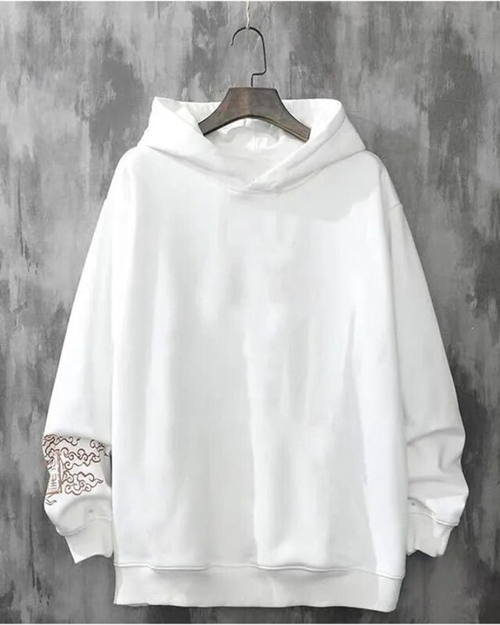 Colorful Japanese Art Back Printed Hoodie Sweatshirts - FastColors