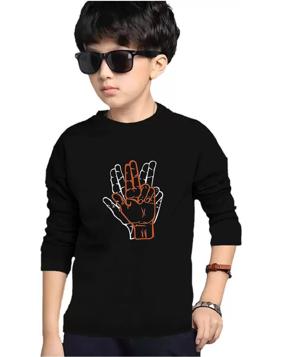 FastColors-Full Sleeve-printed-kids t shirt - FastColors